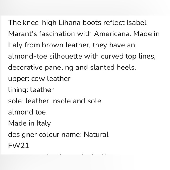 Isabel Marant / Lihana Knee-High Boots - Picture 9 of 13